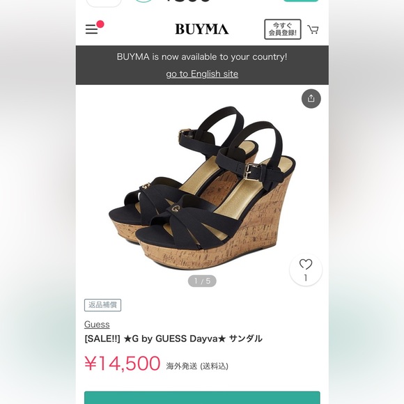 GUESS NEW Dayva platform sandal - Picture 8 of 16